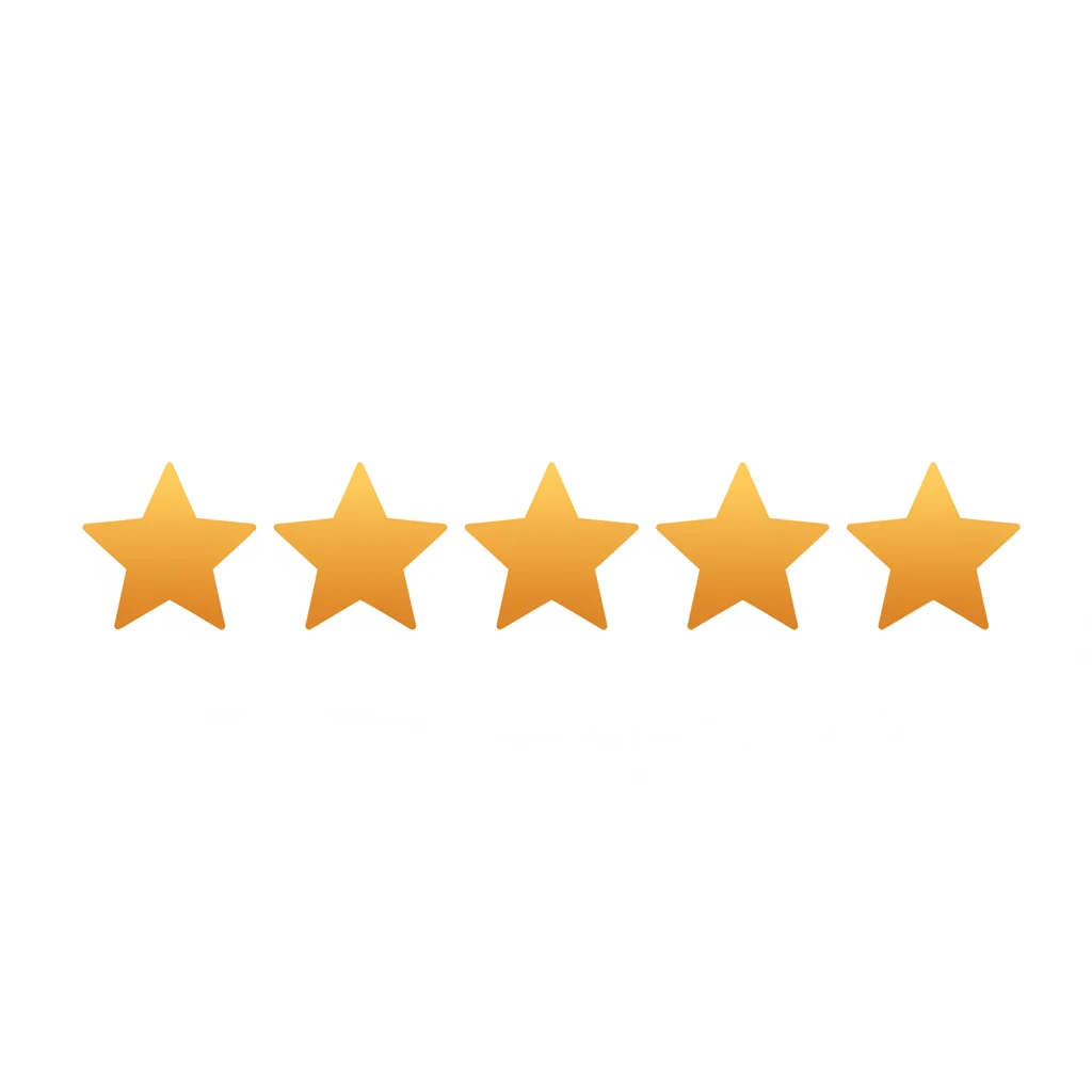 5 star rating
